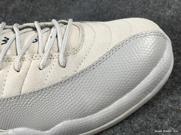 Grey 308317-002 Low Jordan Air 12 Suede 0604